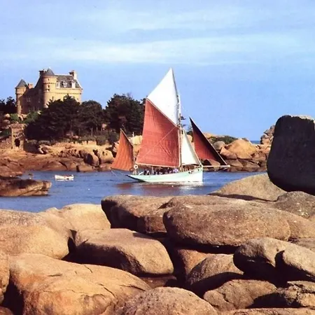 Appartement Plage De Trestraou Perros-Guirec Exterior photo